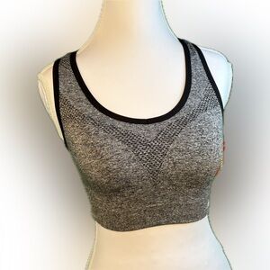 NWT-New Balance Gray Sports Bra - Size S